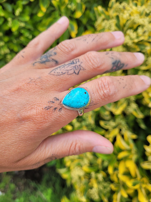 Turquoise ring size S