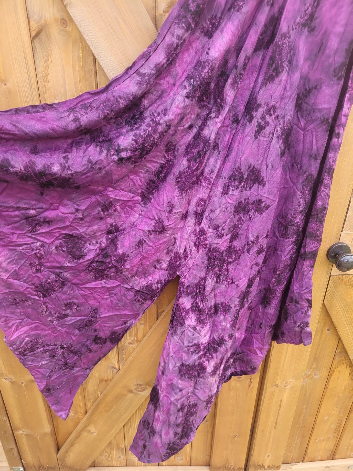 Tonal tie dye jumpsuit