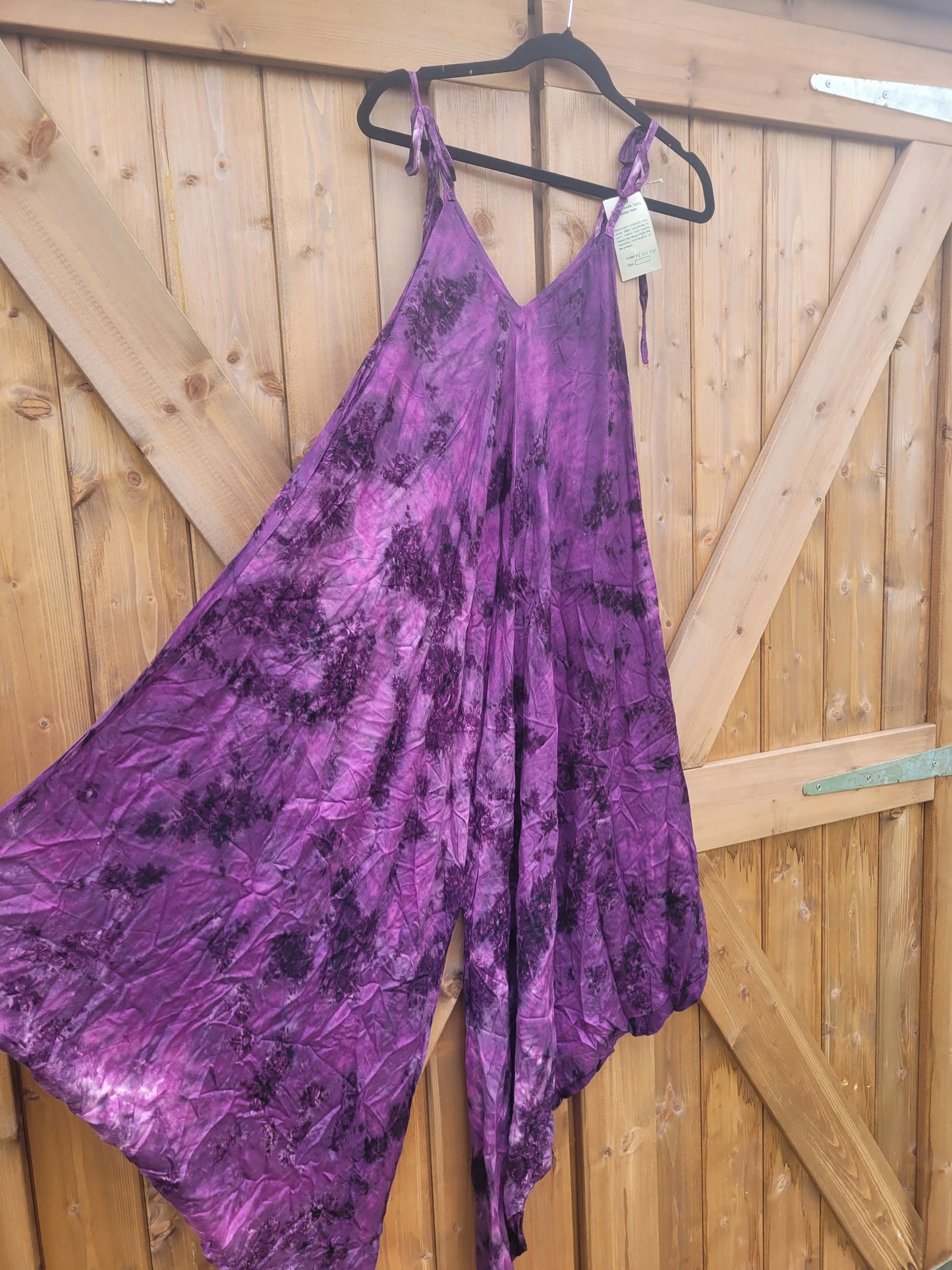 Tonal tie dye jumpsuit