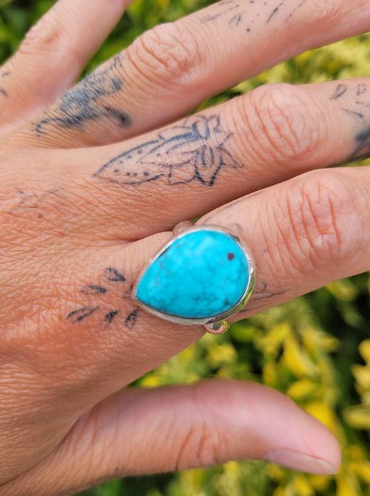 Turquoise ring size S