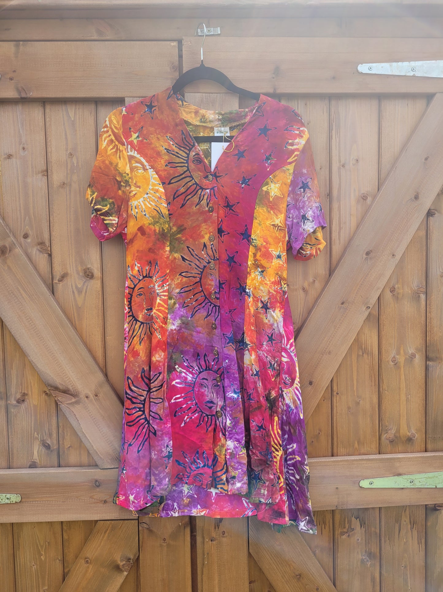 Celestial ditsy dress