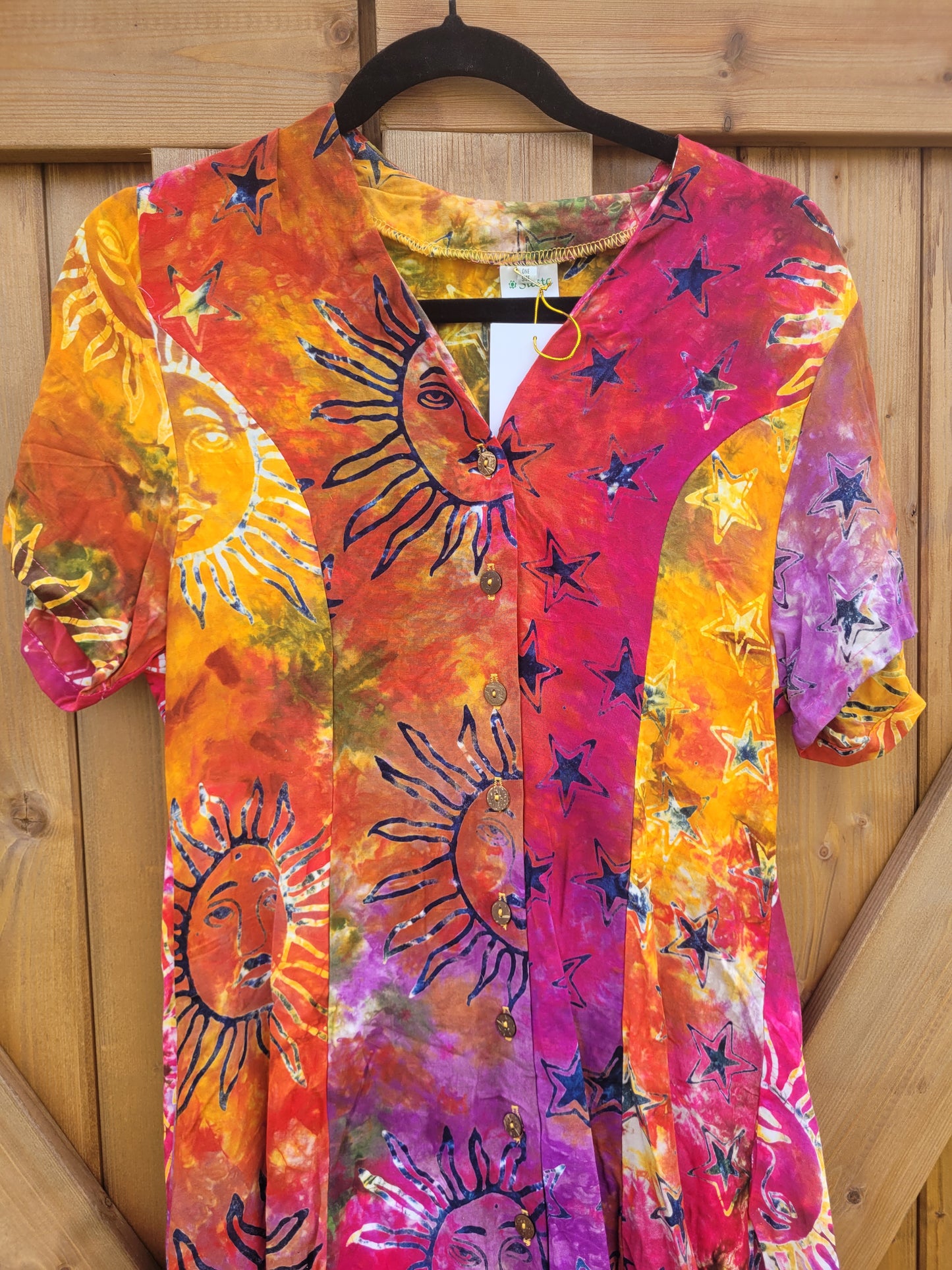 Celestial ditsy dress