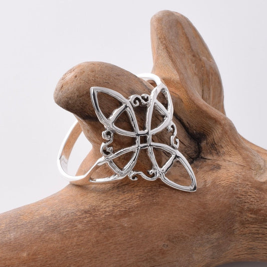 925 silver witches knot ring