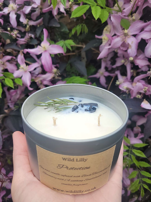 Crystal Intention Candles
